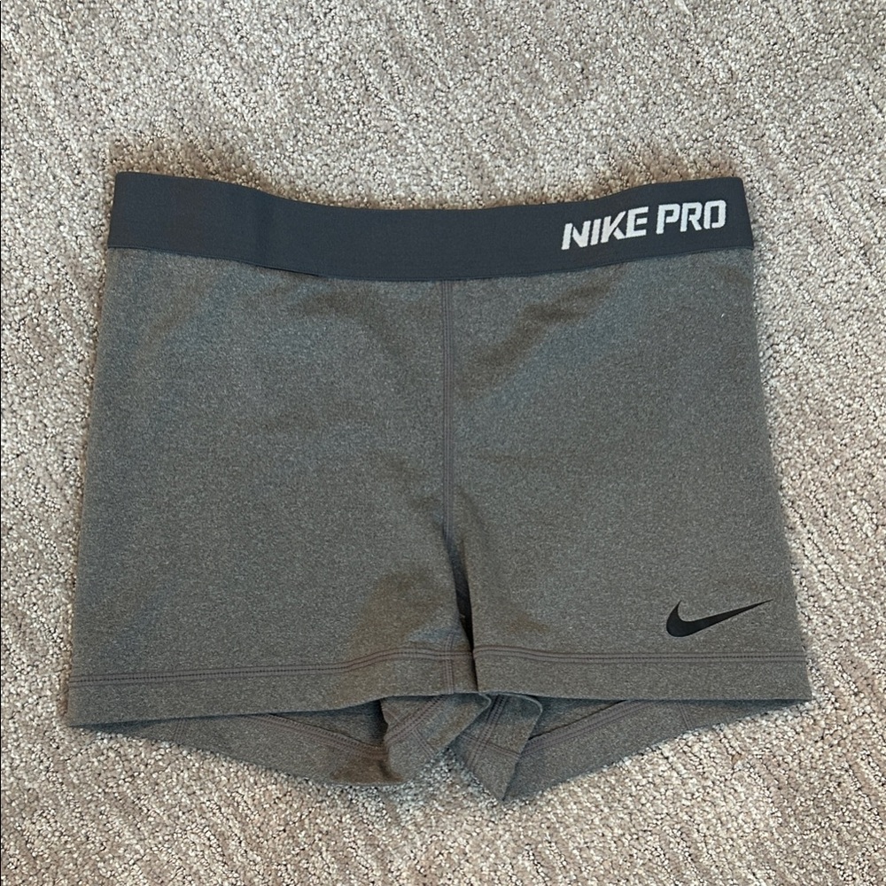 Nike Pro Dark Gray Shorts